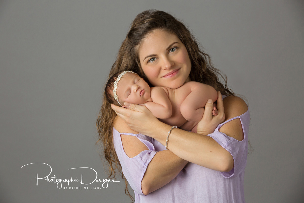 Adelyn's Newborn and One Year Portraits