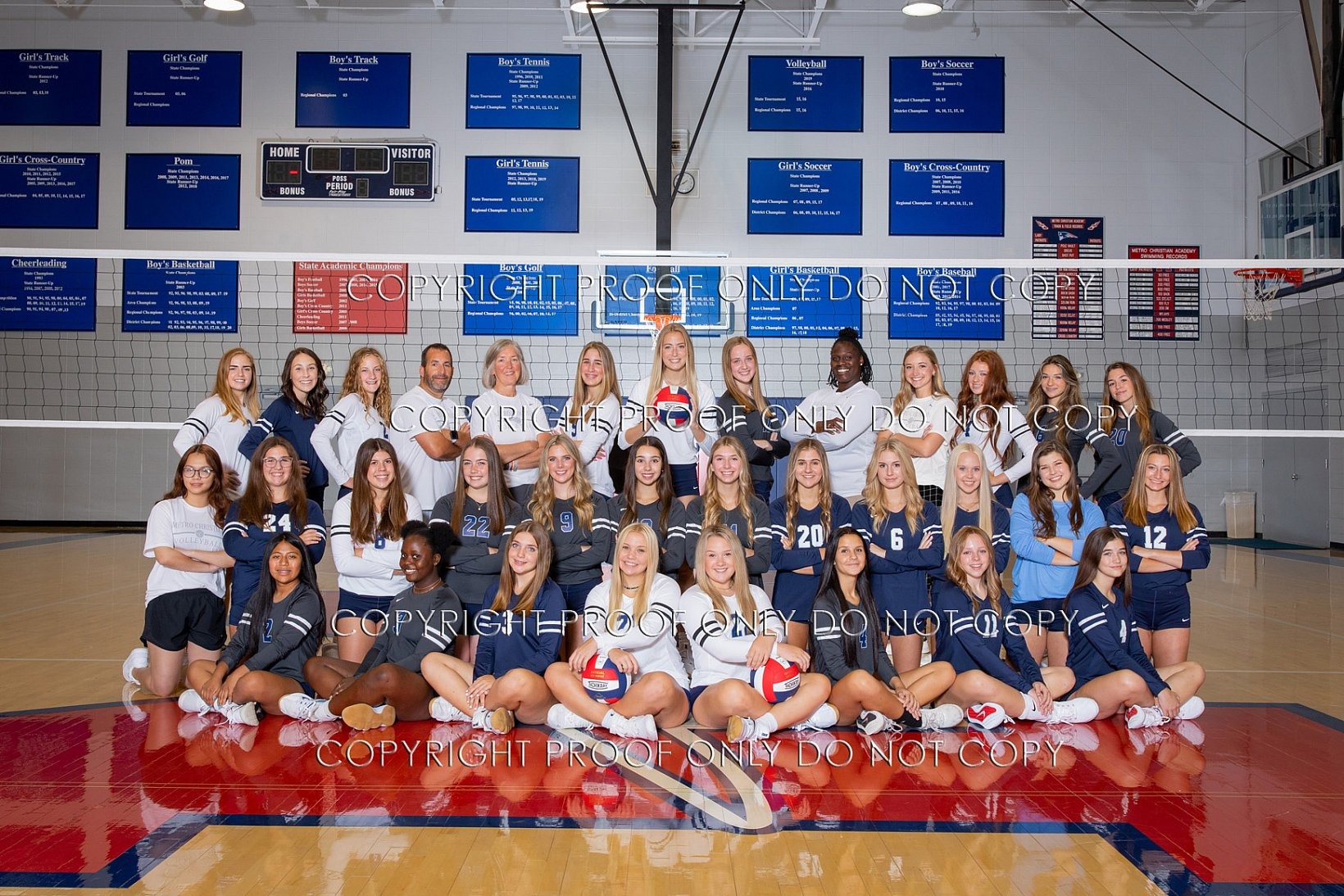 Metro Christian HS Volleyball