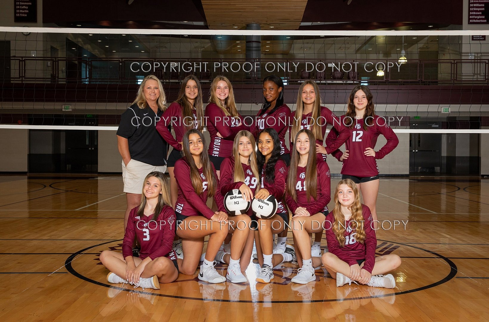 Jenks 8th Volleyball
