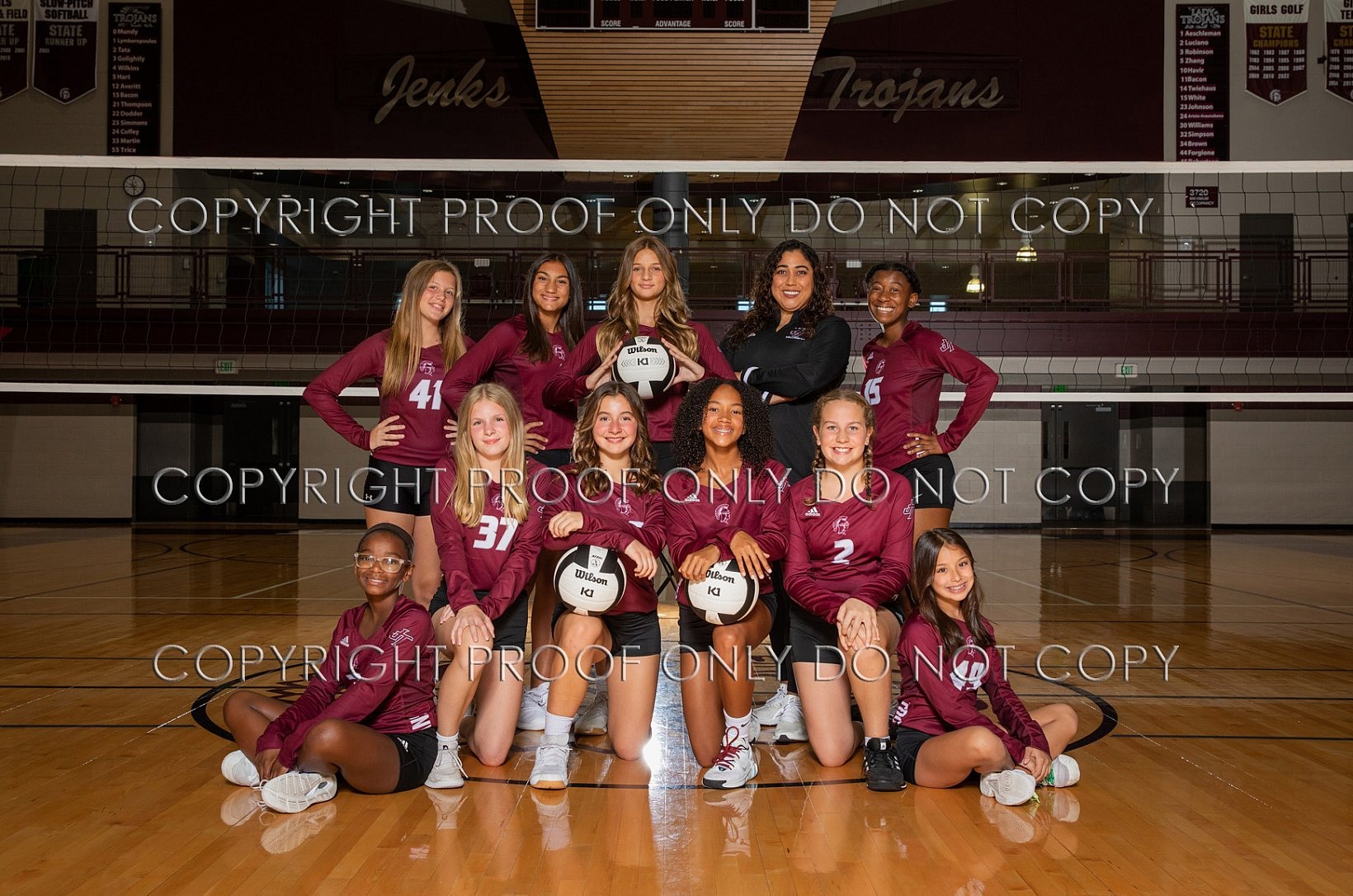 Jenks 7th Volleyball