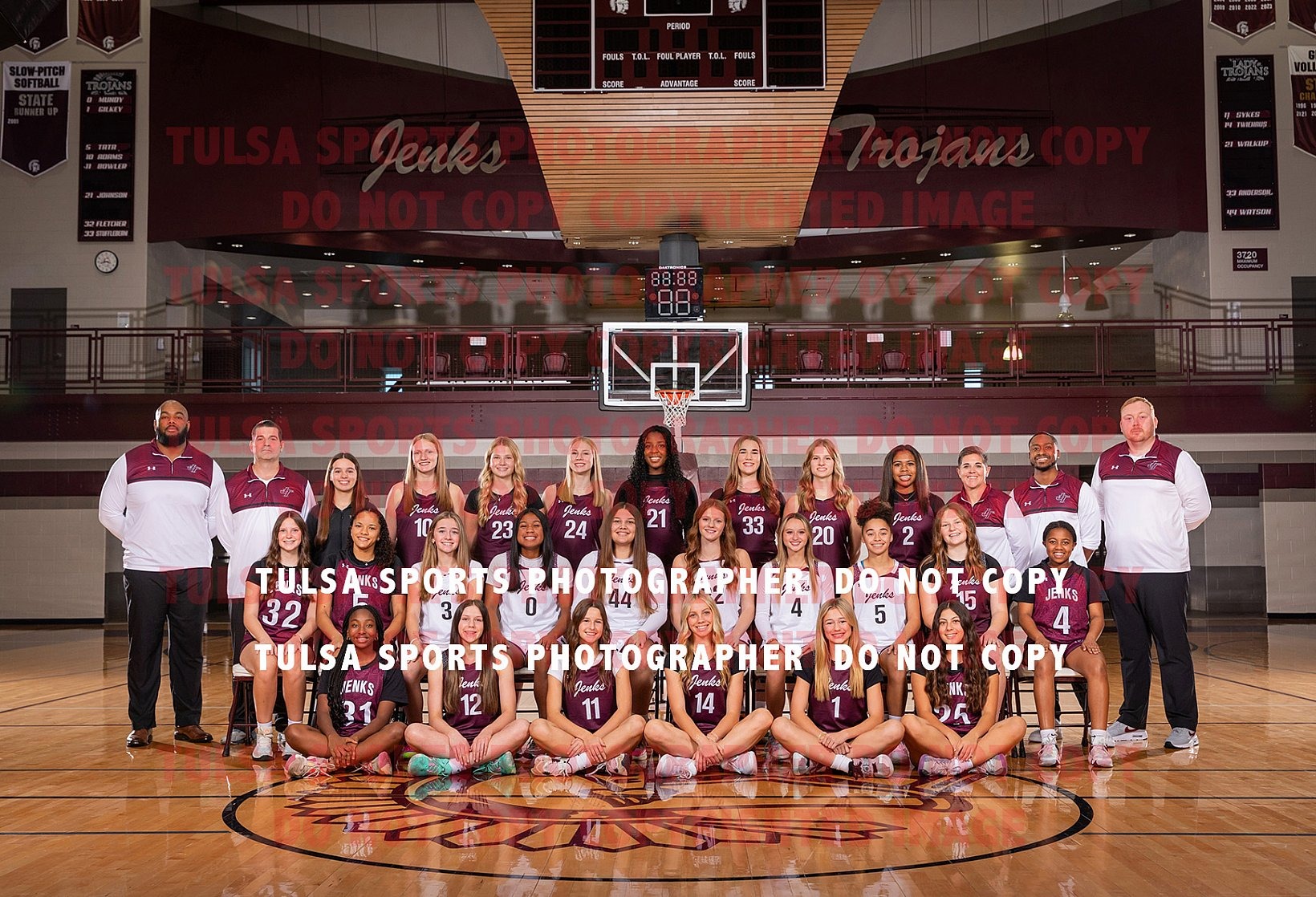 Jenks Basketball - High School Girls (Late Orders/Digital Only)