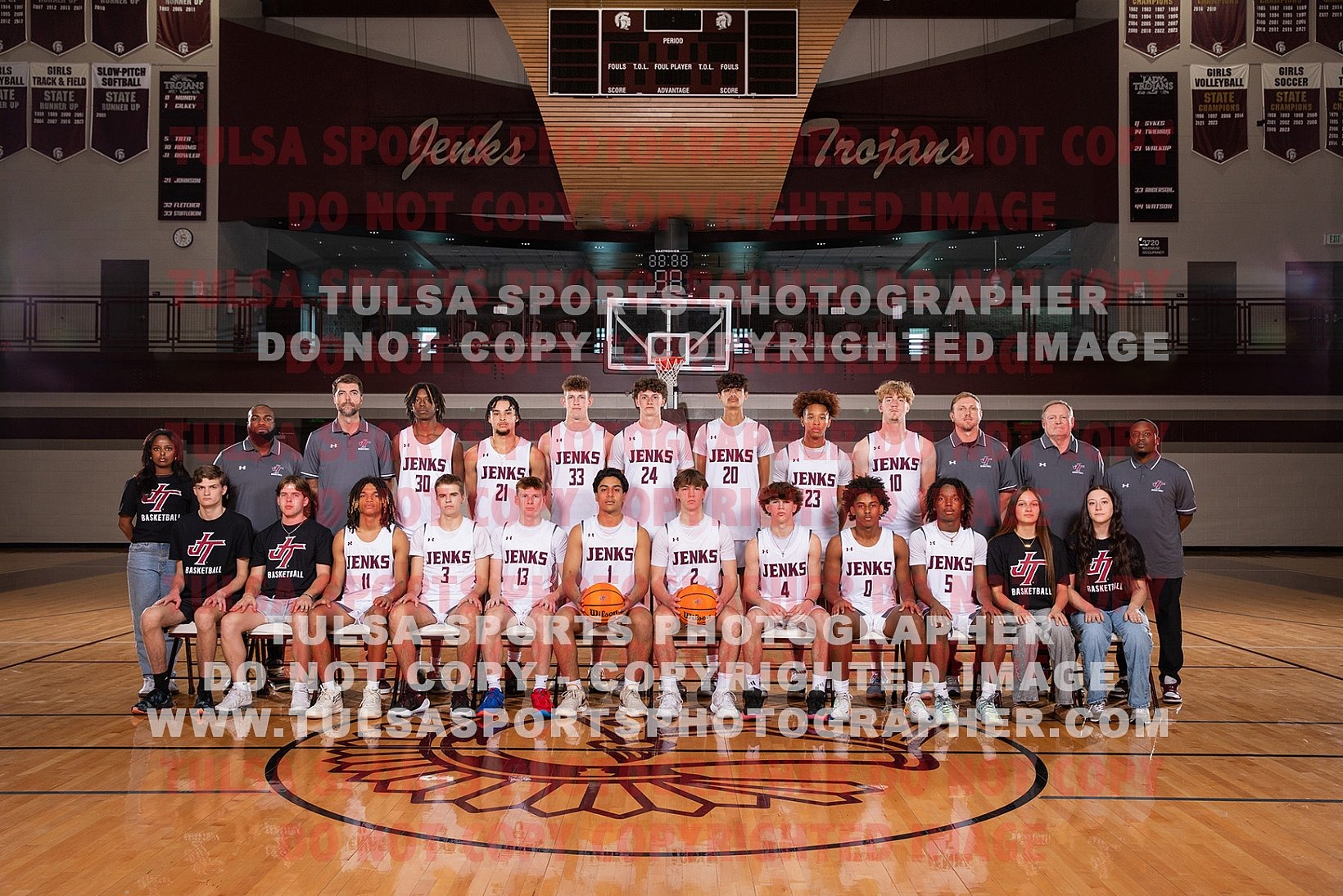 Jenks Basketball - High School Boys - (Late Orders/Digital Only)