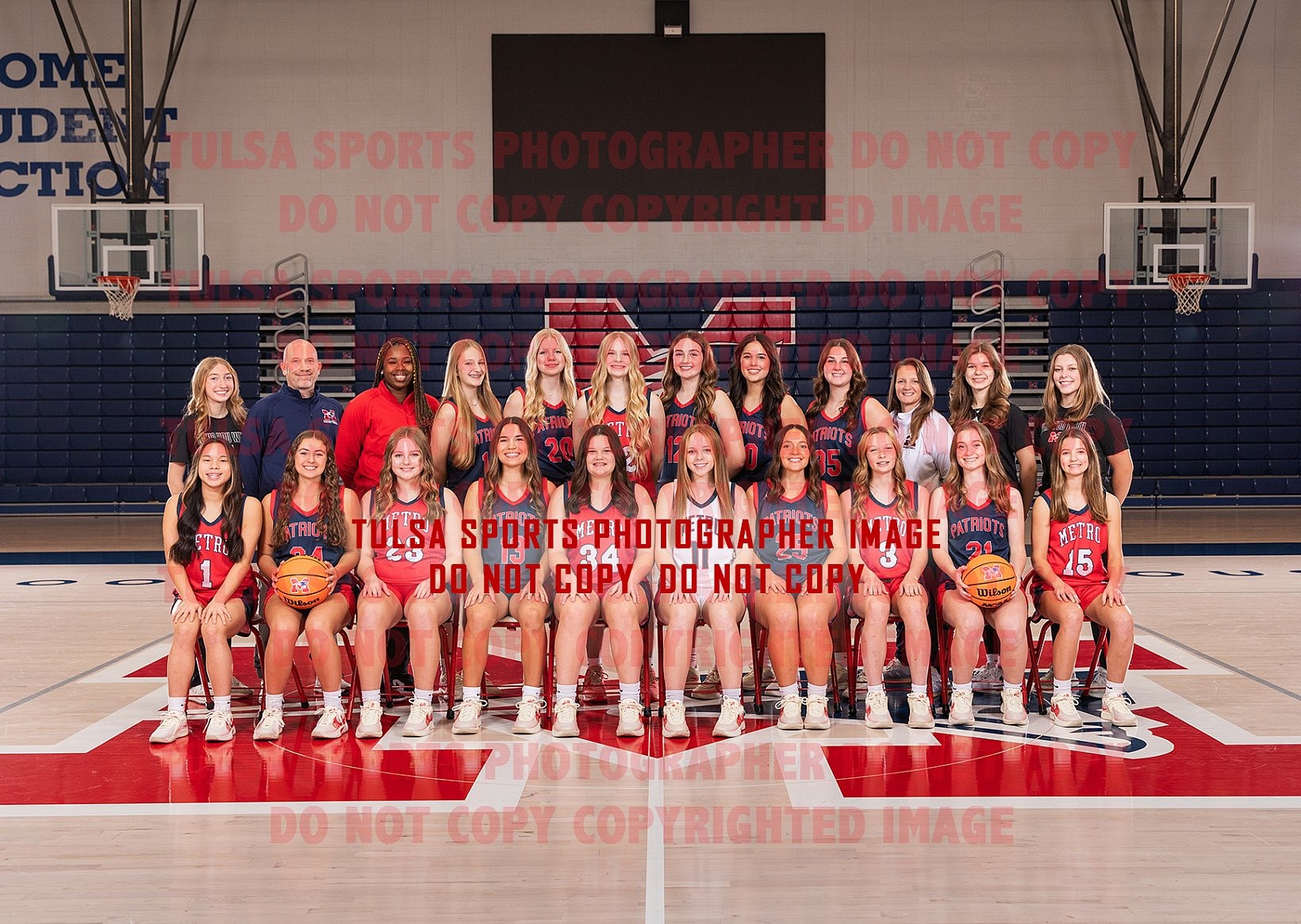 Metro Christian Basketball - Girls High School (Late Orders - Digital Only)